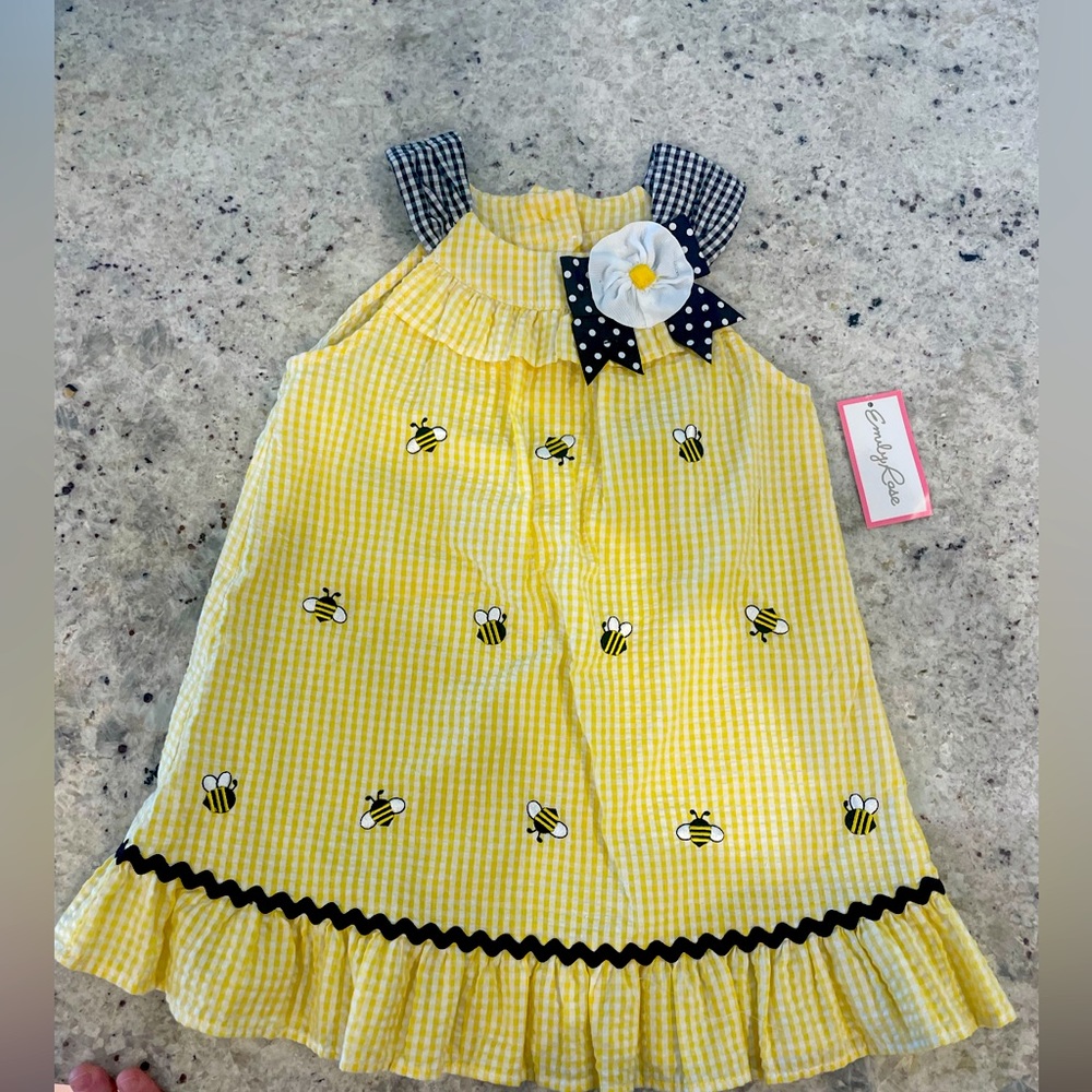 Bee Toddler Dress